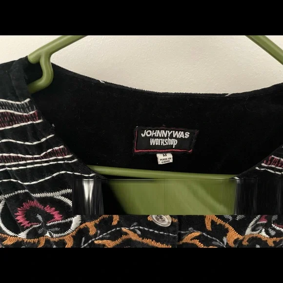 Johnny Was Workshop Blair Embroidered Jacket Blazer M - Picture 4 of 6